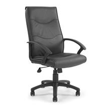 Nautilus Swithland High Back Leather Faced Executive Office Chair With