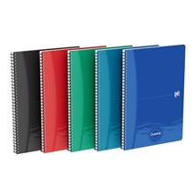 Oceanis A4 Twin Wire Notebook Ruled Assorted PK5 - 400178653