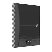 Oceanis A4 Twin Wire Notebook Ruled Black - 400180067