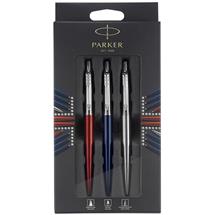 Parker Ballpoint & Rollerball Pens | PARKER Jotter London Trio Discovery Pack Royal Blue Barrel Ballpoint