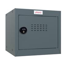 Phoenix CL Series Size 1 Cube Locker in Antracite Grey with