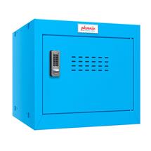 Phoenix CL Series Size 1 Cube Locker in Blue with Electronic Lock