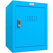 Phoenix CL Series Size 2 Cube Locker in Blue with Electronic Lock