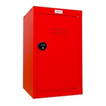 Phoenix CL Series Size 3 Cube Locker in Red with Combination Lock