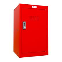 Phoenix CL Series Size 3 Cube Locker in Red with Electronic Lock