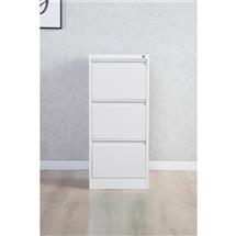 Phoenix | Phoenix FC Series 3 Drawer Filing Cabinet Grey with Key Lock