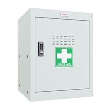 Phoenix MC Series Size 2 Cube Locker in Light Grey with Electronic