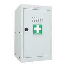 Phoenix MC Series Size 3 Cube Locker in Light Grey with Combination