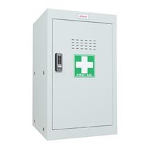 Phoenix MC Series Size 3 Cube Locker in Light Grey with Electronic