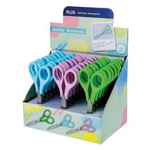 Pentel | Plus By Pentel Junior Scissors Display Pack Stainless Steel 155mm