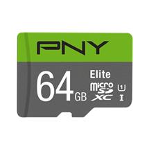 Pny Memory Cards | PNY Elite 64 GB MicroSDXC Class 10 | In Stock | Quzo UK