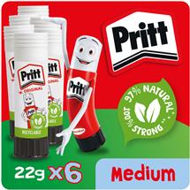 Pritt Original Glue Stick Sustainable Long Lasting Strong Adhesive