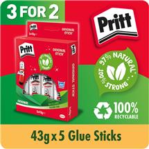 Pritt Original Glue Stick Sustainable Long Lasting Strong Adhesive