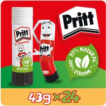 Pritt Original Glue Stick Sustainable Long Lasting Strong Adhesive