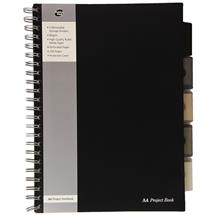 Pukka Pad A4 Wirebound Polypropylene Cover Project Book Ruled 250