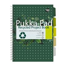 Pukka Pad Recycled Project Book A4 Wirebound 200 Pages Recycled Card