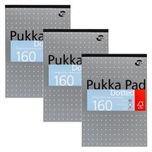 Pukka Pads Metallic Refill Pad Tape Headbound A4 5mm Dotted Grid 4