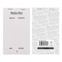 Pukka Pads Restaurant Pad NCR Duplicate Numbered Pages 95mm x 165mm