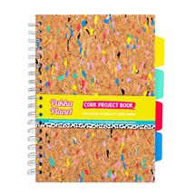 Pukka Planet Cork Project Book B5 181 x 257mm 200 Page 8mm Lined 80gsm