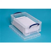 Really Useful Plastic Storage Box 12 Litre Clear - 12CCB