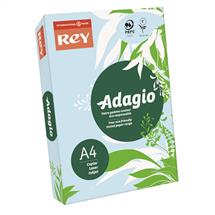 Rey Adagio Paper A4 80gsm Blue (Ream 500) RYADA080X419