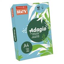 Rey Adagio Paper A4 80gsm Bright Blue (Ream 500) RYADA080X421