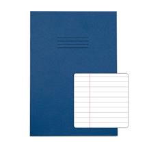 Rhino A4 Exercise Book 80 Page Ruled F8M Dark Blue (Pack 50)