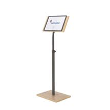 Rocada Natural A4 Display Stand Oak - NAT0705 | In Stock