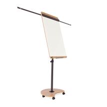 Rocada Natural Mobile Flipchart and Table 690x1130mm Oak - NAT0618