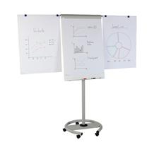 Visualline | Rocada Visualline Mobile Magnetic Flipchart with 2 Arms 680x1040mm