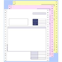 Sage Compatible 3 Part Continuous Invoice White/Pink/Yellow (Pack 750)