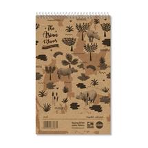 Save The Rhino Recycled Spiral Headbound Notebook 200x127mm (Pack 10)