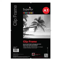 Seco A1 Perspex Safety Glass Clip Frame - CLIPA1 | In Stock