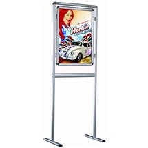 Seco Aluminium Double-sided Information Board A1 - IBD-1/1