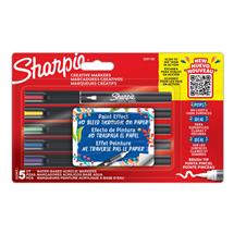 Sharpie Creative Marker Acrylic Paint Pens, Brush tip - 5 pcs.