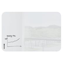 Sigel Artverum Magnetic Glass Board  With Rounded Corners 1800x1200mm