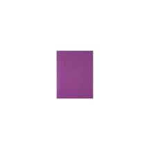 Silvine 9x7 inch/229x178mm Exercise Book Ruled Purple 80 Pages (Pack