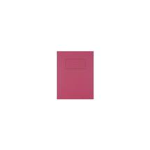 Silvine | Silvine 9x7 inch/229x178mm Exercise Book Ruled Red 80 Pages (Pack 10)