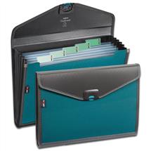 Snopake Zeon 6 Part Organiser A4 Turquoise 15893 | In Stock