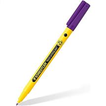 Staedtler Fineliner & Felt Tip Pens | Staedtler Noris Handwriting Pen 0.6mm Line Purple (Pack 10) - 307-6