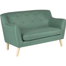 Teknik Office Skandi 2 Seater Sofa Ocean Green - 7981