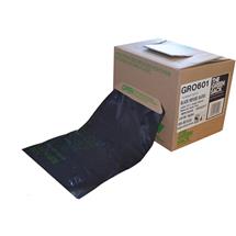 The Green Sack Heavy Duty Refuse Sack Cube 737x965mm Black (Pack 75)