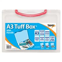 Tiger Tuff Box Polypropylene A3 Clear - 301361 | In Stock