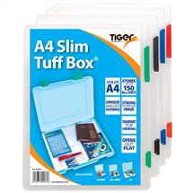 Tiger Tuff Box Polypropylene A4 Slim - 300065 | In Stock