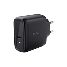 Power - Mains | Trust Maxo 65W USB-C Charger Black UK | In Stock | Quzo UK