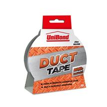 UniBond Duct Tape High Strength Adhesive Tape 50mm x 25m Silver (Roll)