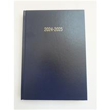 ValueX Academic Mid Year A4 Week To View Diary 2024/2025 Blue  A43E