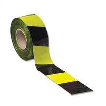 ValueX Barrier Tape 75mmx500m Yellow/Black - 006-0107