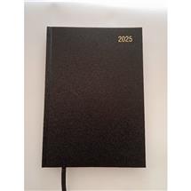 Valuex Desk Diary A4 Day Per Page 2025 Black - Busa41 Black