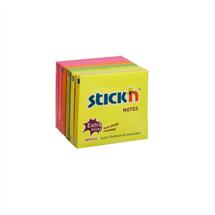ValueX Extra Sticky Notes 76x76mm 90 Sheets Neon Colours (Pack 6)